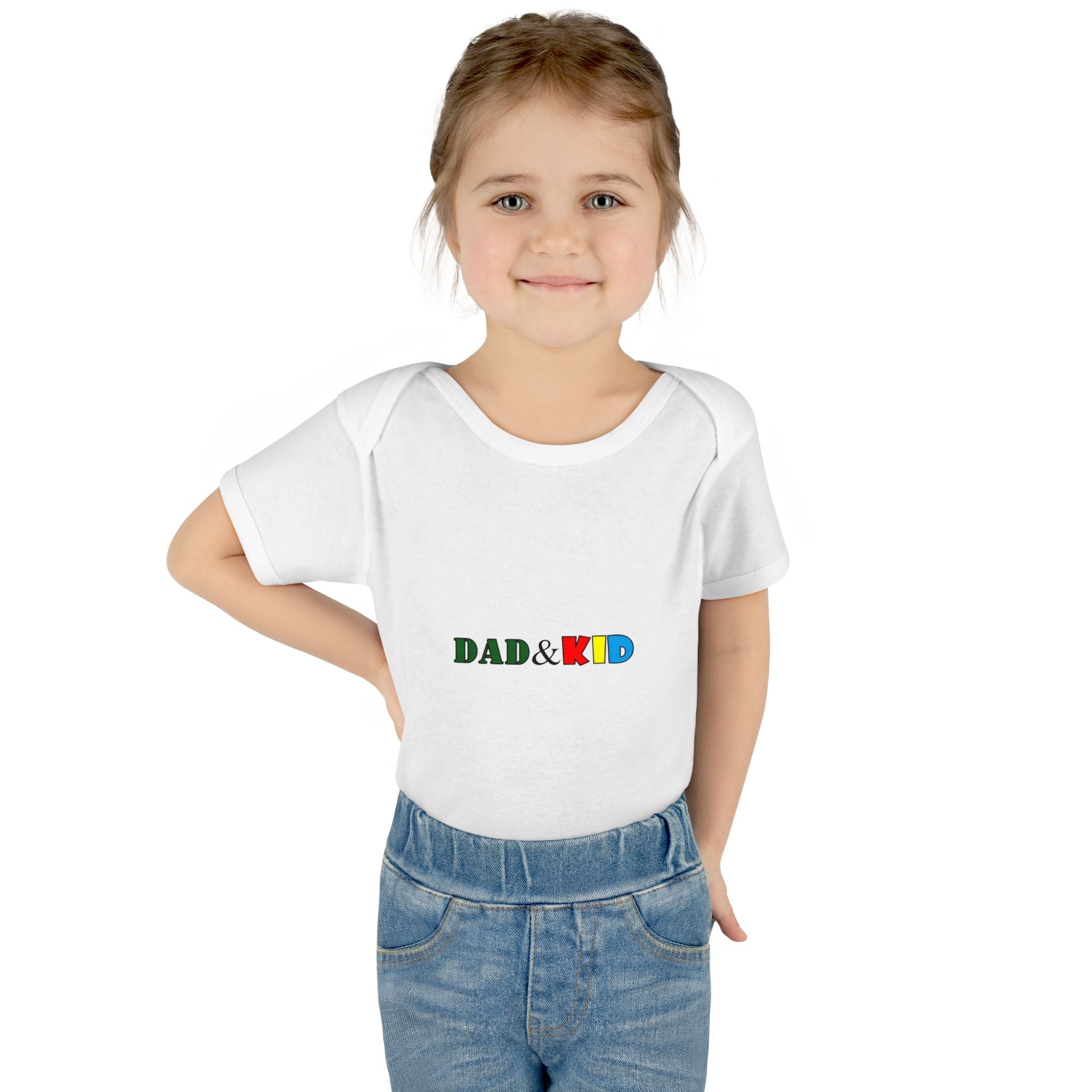 Dad & Kid Infant Bodysuit — Cute Matching Family Baby Onesie