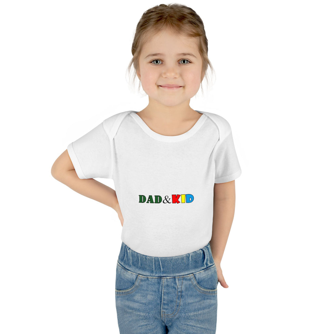 Dad & Kid Infant Bodysuit — Cute Matching Family Baby Onesie