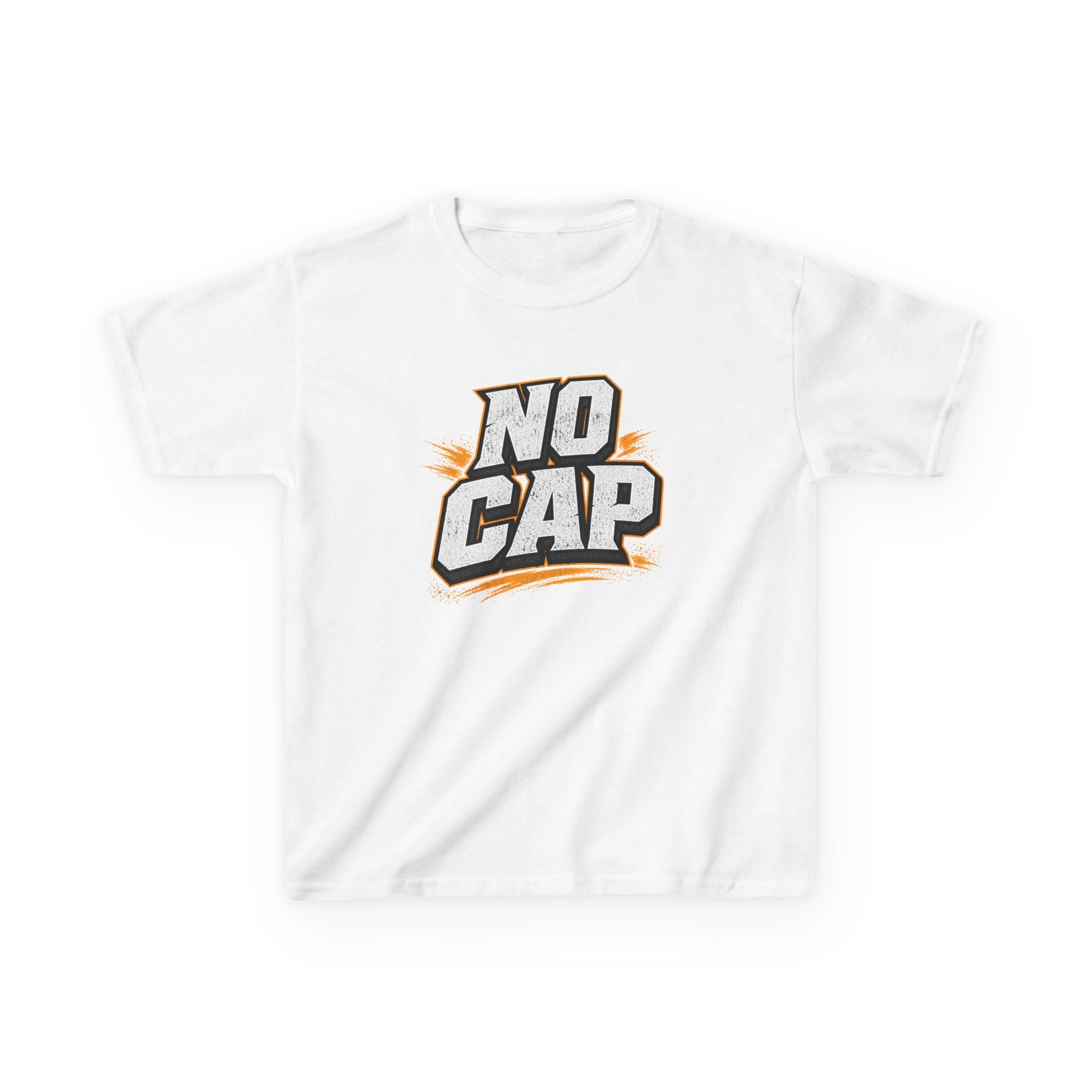 No Cap Youth Tee — Trendy Graphic Kids T-Shirt