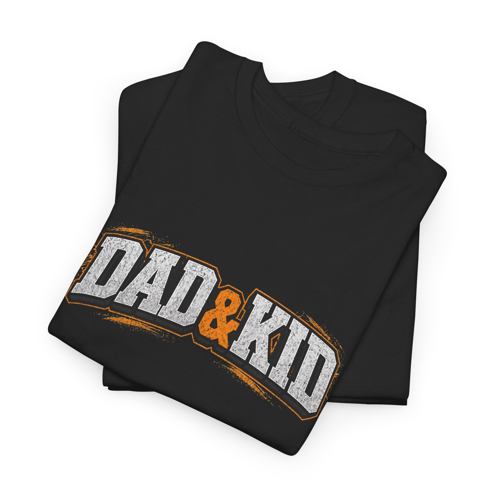 Dad & Kid Vintage Sports Tee — Father-Child Matching Shirt