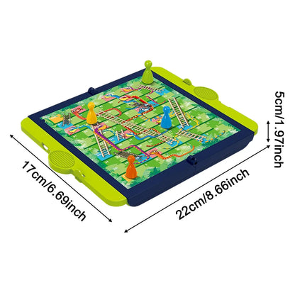 Board Games Ludo Set Party Game Parent Child Strategy Interaction with Foldable Board Games