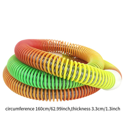 Slimming Body Flexible Hose Soft Spring Hula Hoop Weight Loss Training Abdominal Compression Weighted Portable Multiple Style