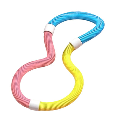 Slimming Body Flexible Hose Soft Spring Hula Hoop Weight Loss Training Abdominal Compression Weighted Portable Multiple Style