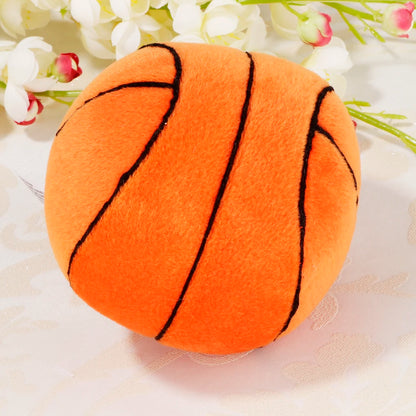 Soft Stuffed Baseball Basketball Rugby Football Sports Toy Baby Plush Toy Play