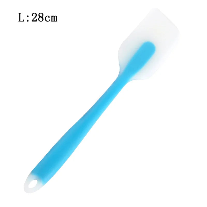 Silicone Baking Pastry Scraper Spatula Non-Stick Cake Scraper Cream Butter Spatula Heat-Resistant Kitchen Baking Pastry Tools