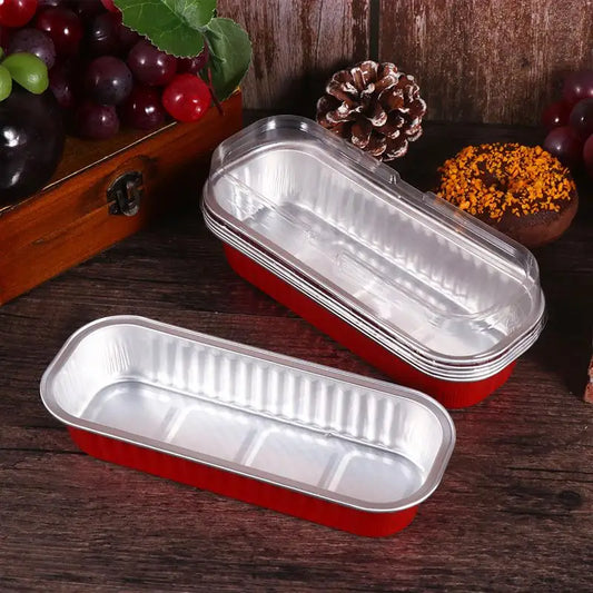 Foil Pans Bread Pan Baking Loaf Disposable Aluminum Box Mold Cake Molds Dessert Boxes Tins Lasagna Bakewares