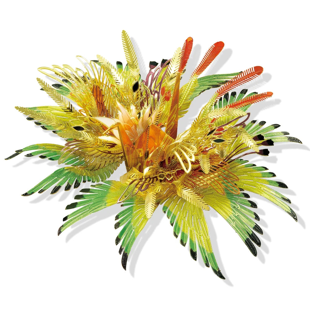 Piececool 3D Metal Puzzle-One Thousand Origami Cranes for Love Amulet Model Building Kits DIY Jigsaw Toy For Adults