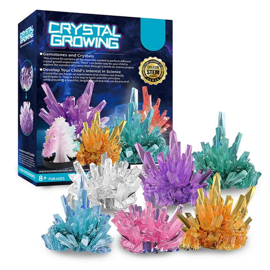 Kids Crystal Growing Kit DIY Science Experiment For Teenagers Boys Toys Magical Funny Crystal Educational Stimulates Interest