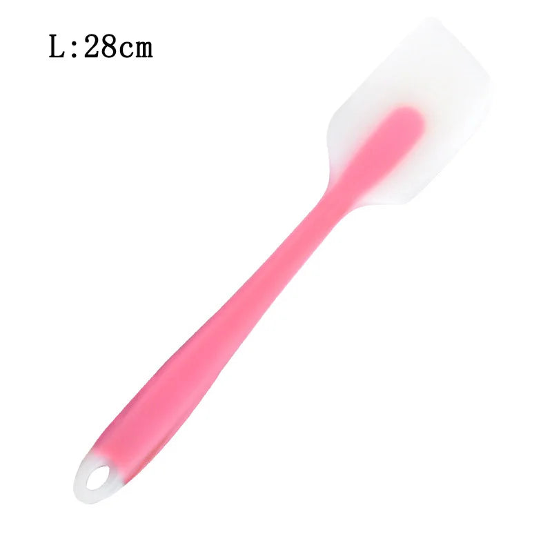 Silicone Baking Pastry Scraper Spatula Non-Stick Cake Scraper Cream Butter Spatula Heat-Resistant Kitchen Baking Pastry Tools