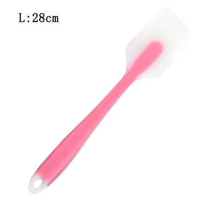 Silicone Baking Pastry Scraper Spatula Non-Stick Cake Scraper Cream Butter Spatula Heat-Resistant Kitchen Baking Pastry Tools