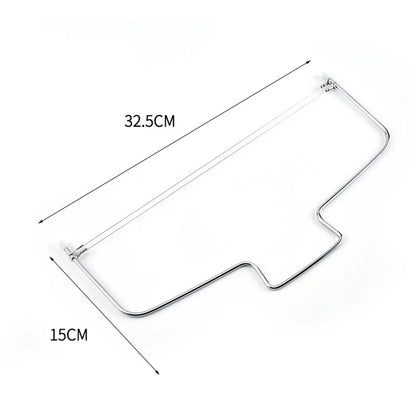 Cake Decorating Tools-1Pc Adjustable Double Layer Stainless Steel Cake Slicer Kitchen Accessories,Pastry And Bakery Accessories