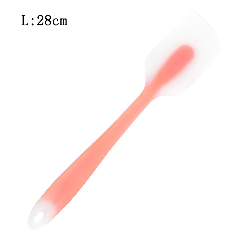 Silicone Baking Pastry Scraper Spatula Non-Stick Cake Scraper Cream Butter Spatula Heat-Resistant Kitchen Baking Pastry Tools