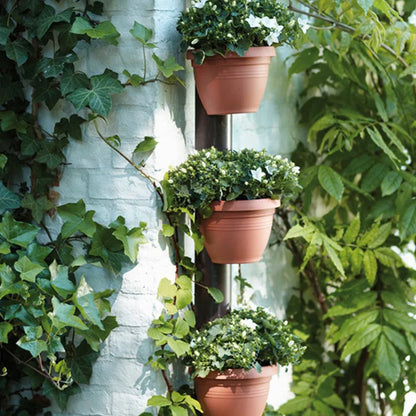 3 Pc/Lot Unique Gutter Downspout Garden Flower Pot Drain Pipe Flower Pots Tubs Drain Pipe Garden Planters