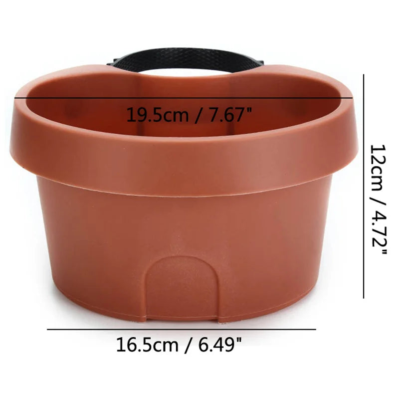 3 Pc/Lot Unique Gutter Downspout Garden Flower Pot Drain Pipe Flower Pots Tubs Drain Pipe Garden Planters