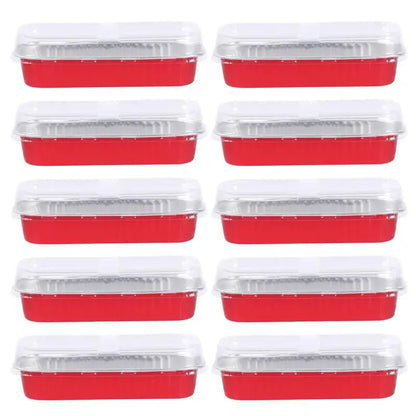 Foil Pans Bread Pan Baking Loaf Disposable Aluminum Box Mold Cake Molds Dessert Boxes Tins Lasagna Bakewares