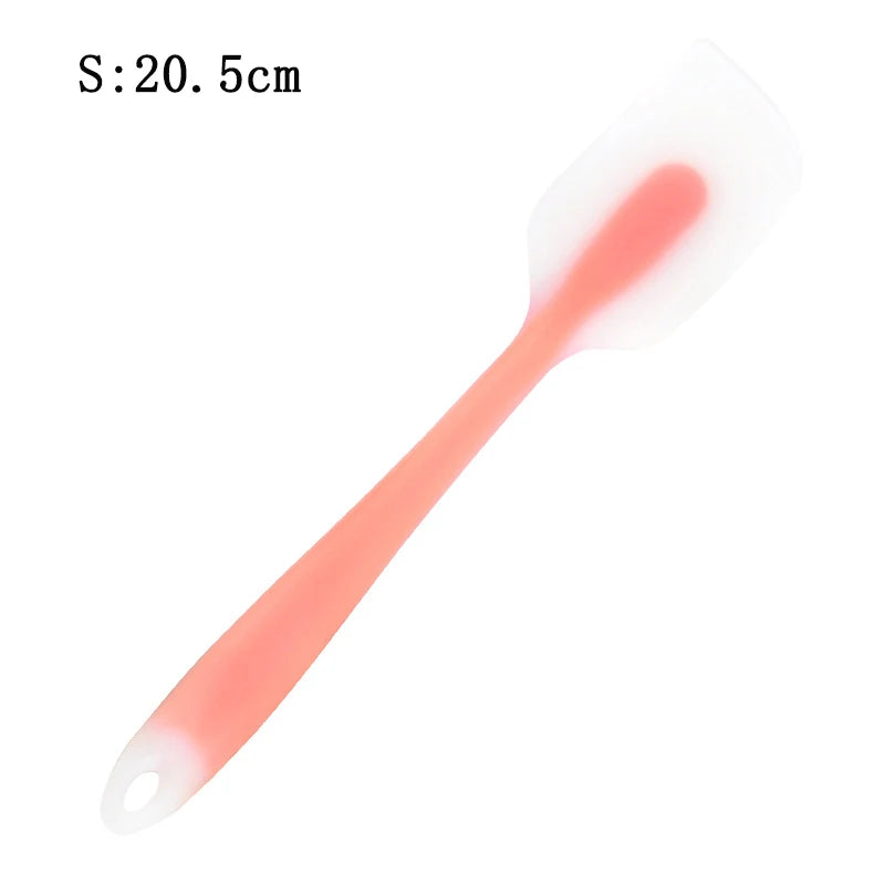 Silicone Baking Pastry Scraper Spatula Non-Stick Cake Scraper Cream Butter Spatula Heat-Resistant Kitchen Baking Pastry Tools