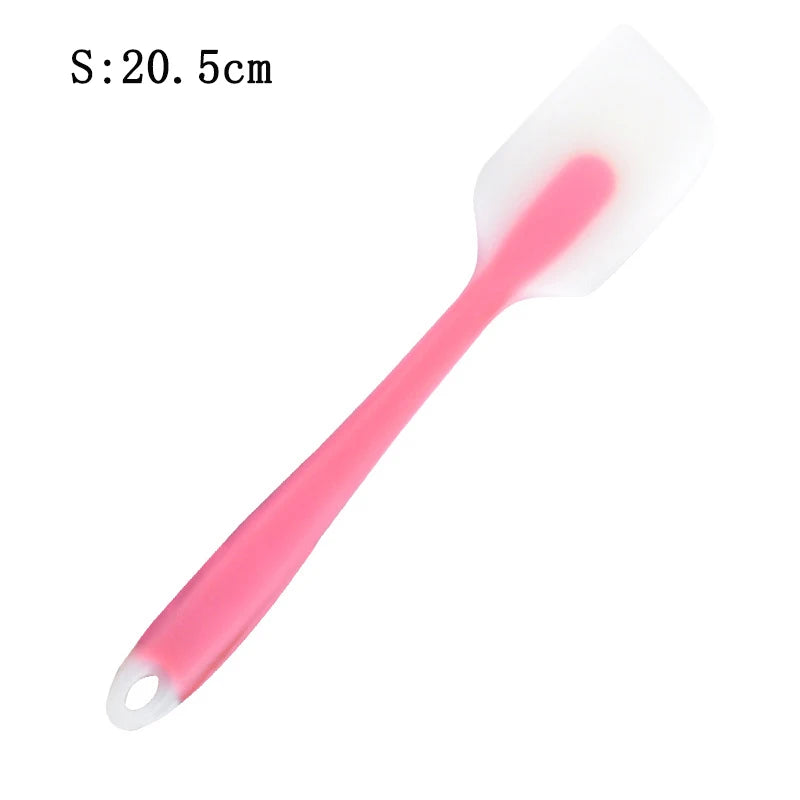 Silicone Baking Pastry Scraper Spatula Non-Stick Cake Scraper Cream Butter Spatula Heat-Resistant Kitchen Baking Pastry Tools