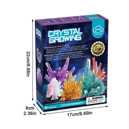 Kids Crystal Growing Kit DIY Science Experiment For Teenagers Boys Toys Magical Funny Crystal Educational Stimulates Interest