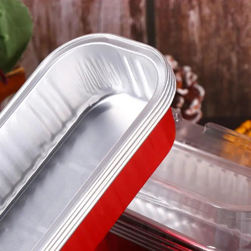 Foil Pans Bread Pan Baking Loaf Disposable Aluminum Box Mold Cake Molds Dessert Boxes Tins Lasagna Bakewares
