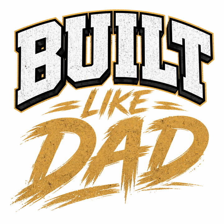Built Like Dad Youth T-Shirt