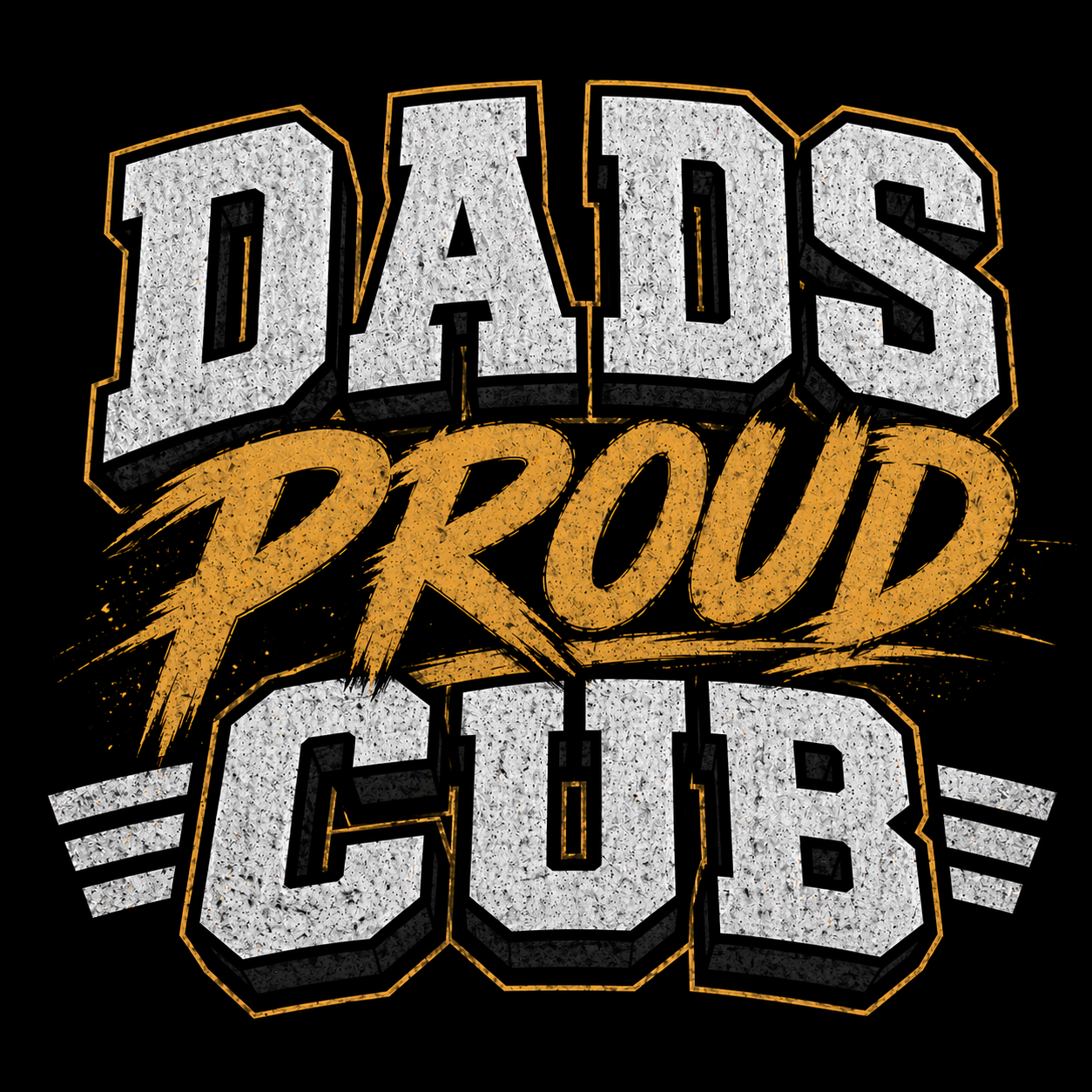 Dad's Proud Cub Youth T-Shirt