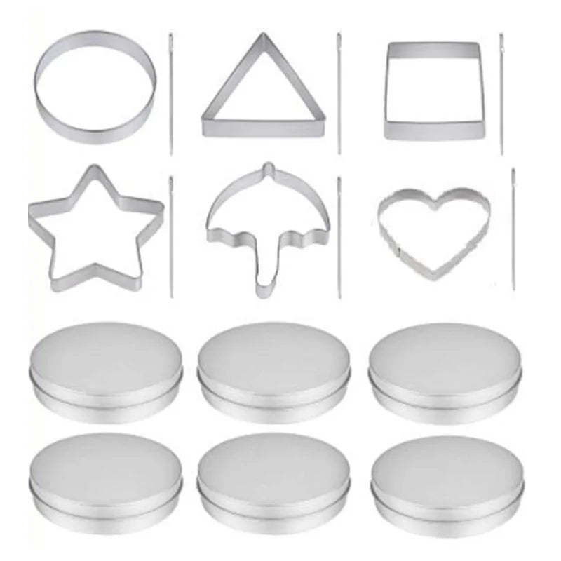 6/4pcs Sugar Cookie Cutter Multifunction Interesting Korean Cookies Game Tools Perfect Gift For Party Candy Game Molds