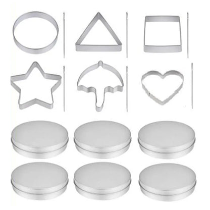 6/4pcs Sugar Cookie Cutter Multifunction Interesting Korean Cookies Game Tools Perfect Gift For Party Candy Game Molds