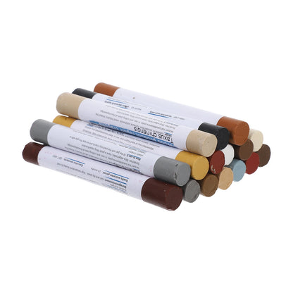 16pcs  Wood Filler Sticks Furniture Repair Crayons Touch Up Markers Scratch Wax Stick Fillers Cabinet Solid Restoration Repair