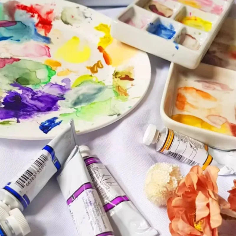 15ml / Tube American Watercolor Pigments Artist's Painting Art Supplies Hand-drawn Illustrations Creative Travel Water Color