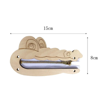 Busy Board Montessori Diy Accessories Early Education Toys Kids Activity Busyboard Material Teaching  Wooden Game 2-6 Years Old