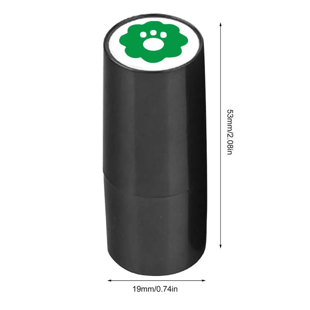 Small Golf Ball Stamp Golf Ball Marker Stencil Quick Dry Stencil No Ink Pad Required Photosensitivity Auto Oil Out Waterproof