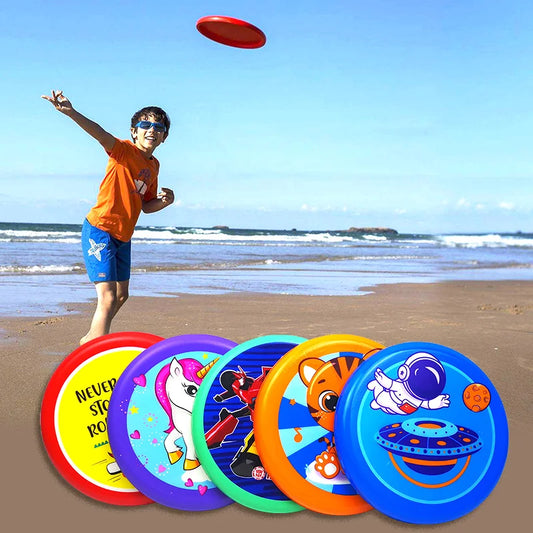 Kids Soft Flying Disc Outdoor Sports Game The Beach Lake Pool Catching Throwing Discs for Adults Children Flying Disk Disc Game