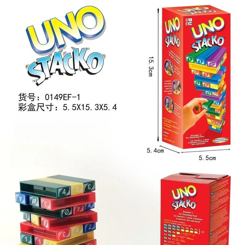 "English Classic Jenga Stacking Music" Table Game