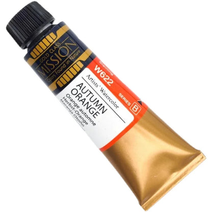 Korea Mijello Mission Gold Watercolour Paint 15ml Tube Series A/B Pure Aquarela Pigments Artist Water color Art Supplies