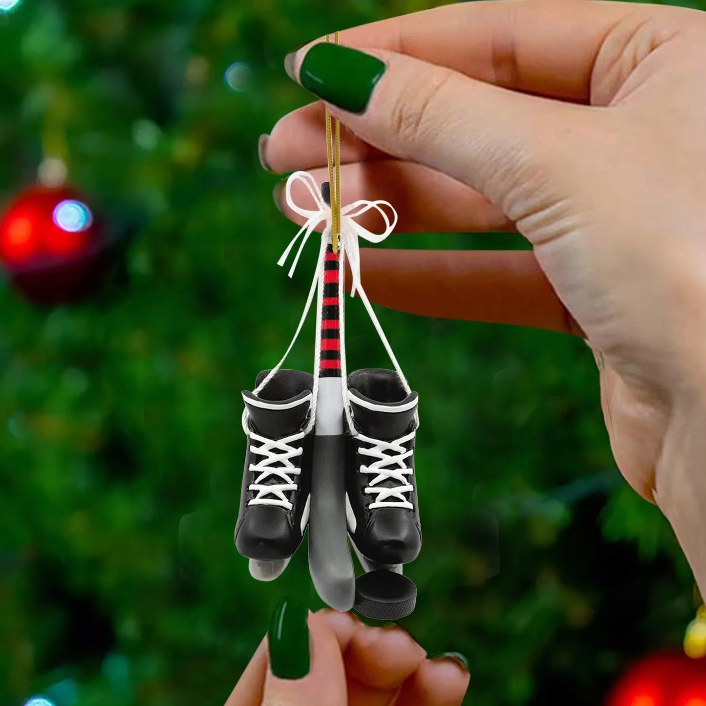 Christmas Supplies Christmas Decorations Sports Commemorative Acrylic Pendant Christmas Football Fans Gifts Decoracion Navidad