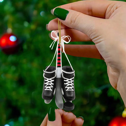 Christmas Supplies Christmas Decorations Sports Commemorative Acrylic Pendant Christmas Football Fans Gifts Decoracion Navidad