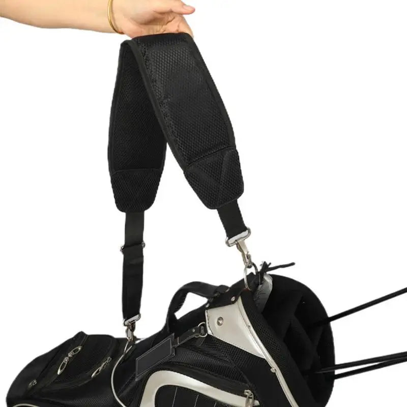 Golf Bag Straps Replacement Golf Bag Single Shoulder Strap Golf Bag Carry Strap Sturdy Thick Pad Straps Single Padded Adjustable