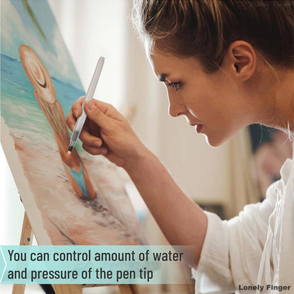 12 pcs Watercolor Brush Pens,Watercolor Brushes Set, Water Color Pens, Watercolor Brush Set, Refillable Brush Pen