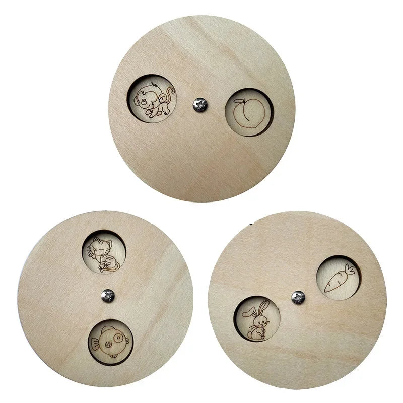 Diy Material Busy Board Accessories Montessori Teaching Aids Baby Early Education Learning Skill Toy Part Wooden Board Games