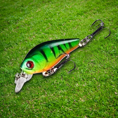 24 Days Fishing Lures Set Fishing Lure Advent Calendar Xmas Surprise Fish Bait Gift for Fishing Lovers Father Boyfriend Brother