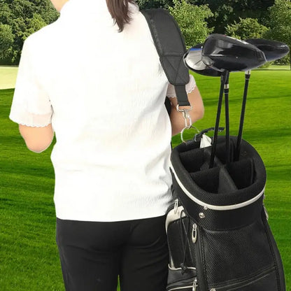 Golf Bag Single Shoulder Strap Adjustable Golf Bag Straps Sturdy Thick Pad Straps Single Padded Adjustable Straps Non-slip