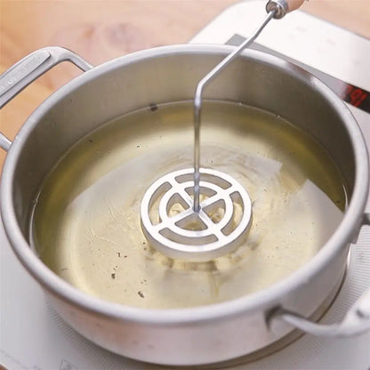 Aluminum Swedish Rosette Iron Maker Waffle Timbale Molds Funnel Cake Ring Maker Cookie Bake Mold Bunuelos Mold With Handle