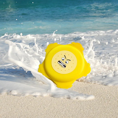 Water Sprinkling Flying Disc Toys Swimming Pool Sports Game Children Summer Beach Splashing Flying Saucer Frisbee Outdoor Play