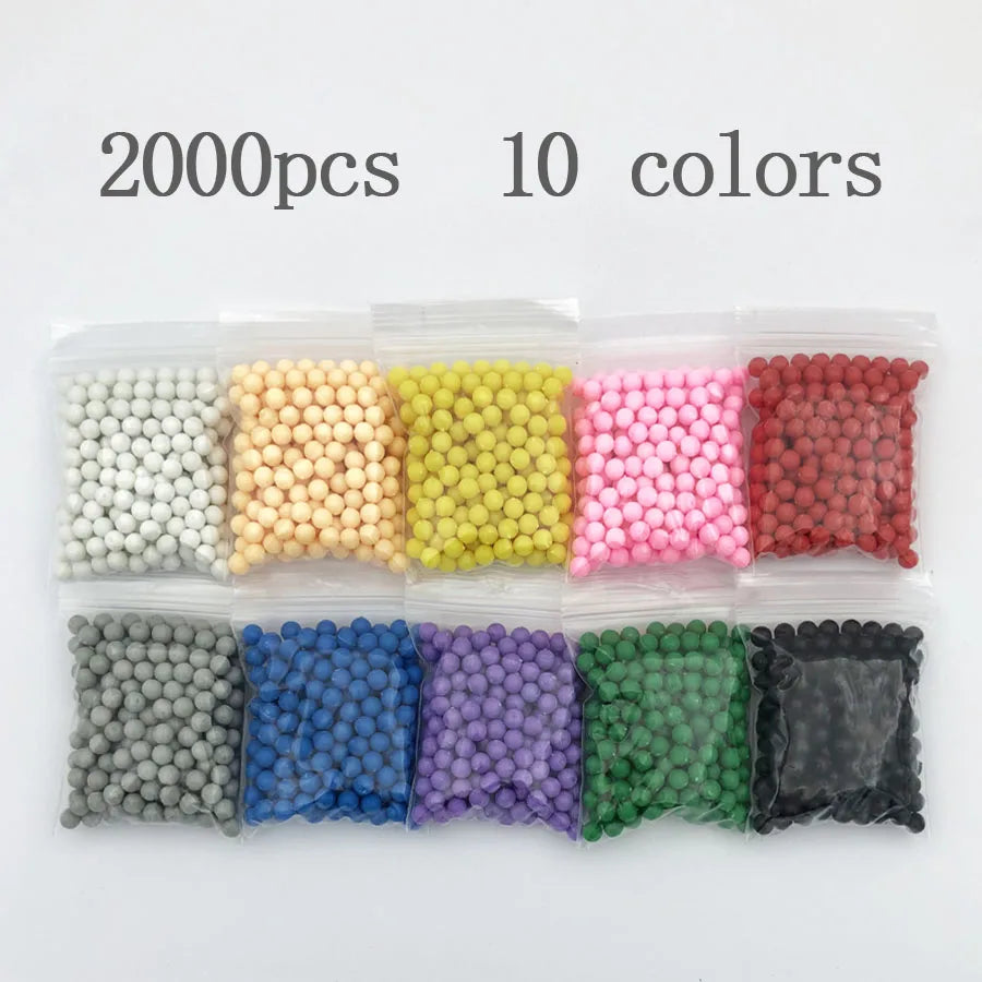 30color bag Beads Puzzle Crystal Color DIY magic Beads Water spray Ball Games 3D Handmade Magic Toy for Children