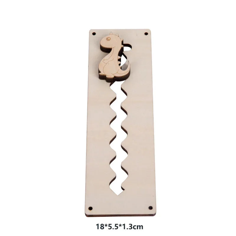 Diy Material Busy Board Accessories Montessori Teaching Aids Baby Early Education Learning Skill Toy Part Wooden Board Games