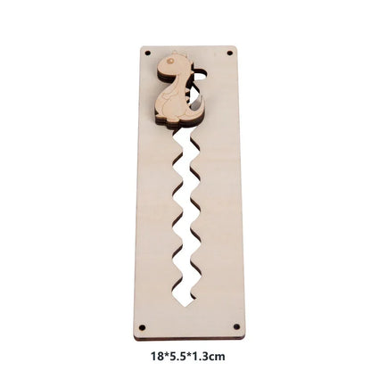 Diy Material Busy Board Accessories Montessori Teaching Aids Baby Early Education Learning Skill Toy Part Wooden Board Games