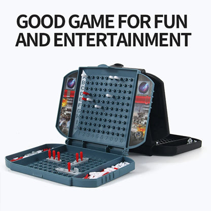 Children'S Fun Warship Sea Ship Desktop Game Parent Child Interactive Military Strategy Desktop Two Person Battle