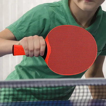 Table Tennis Racket Waterproof Table Tennis Bat With Rubber Grip Racquet Sport Equipment For Kids Adults