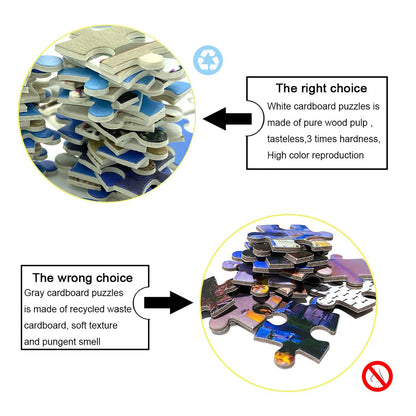 1000 Pieces Jigsaw Puzzles, Paris Street, Adults Large Puzzle Toys Gift Intellectual Decompressing Fun Family Game