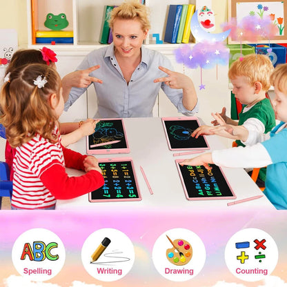10 inch LCD Drawing Tablet Writing Board Montessori Educational Toys For Kids Students Magic Blackboard Halloween/Christmas Gift